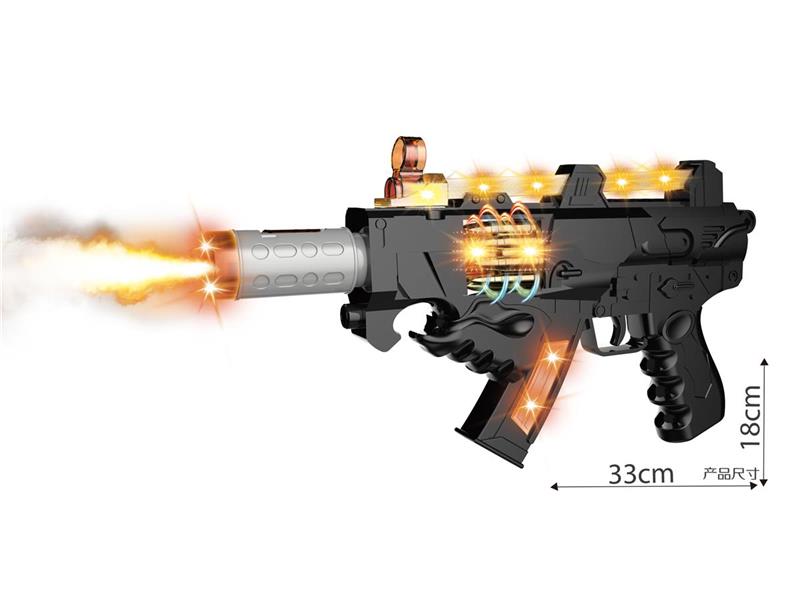 ELECTRIC GUN WITH LIGHT AND SOUND
